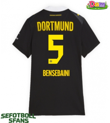 Borussia Dortmund Ramy Bensebaini #5 Bortatröja Kvinnor 2026-27 Kortärmad